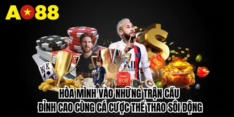 Cá cược thể thao tại AO88 luôn mang lại cảm giác vô cùng sôi động
