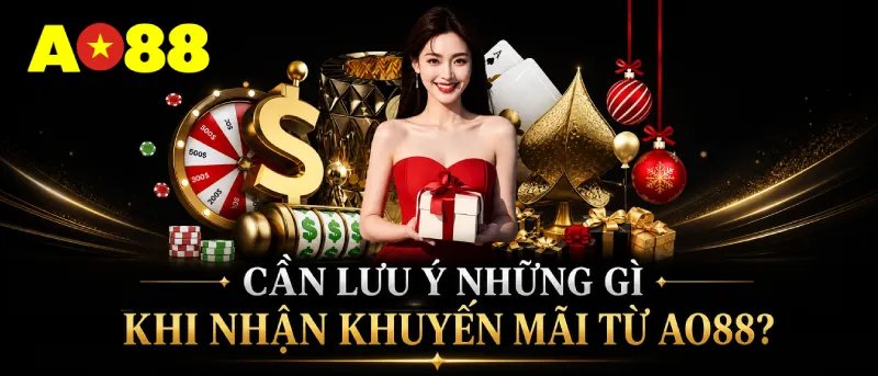 Cần lưu ý những gì khi nhận khuyến mãi từ AO88?