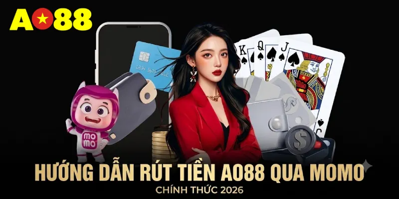 Hướng dẫn rút tiền AO88 qua Momo và các ví thanh toán khác
