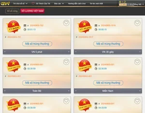 PK10 – Turbo Keno – Yeekee – nhiều hình thức chơi hiện đại tại GW Lottery